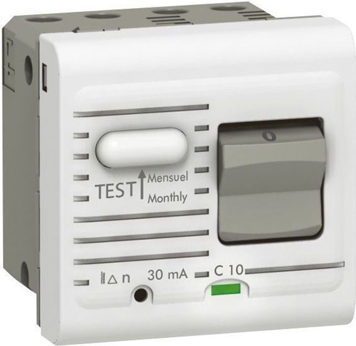 disjoncteur différentiel 230v 16a 10ma legrand mosaic