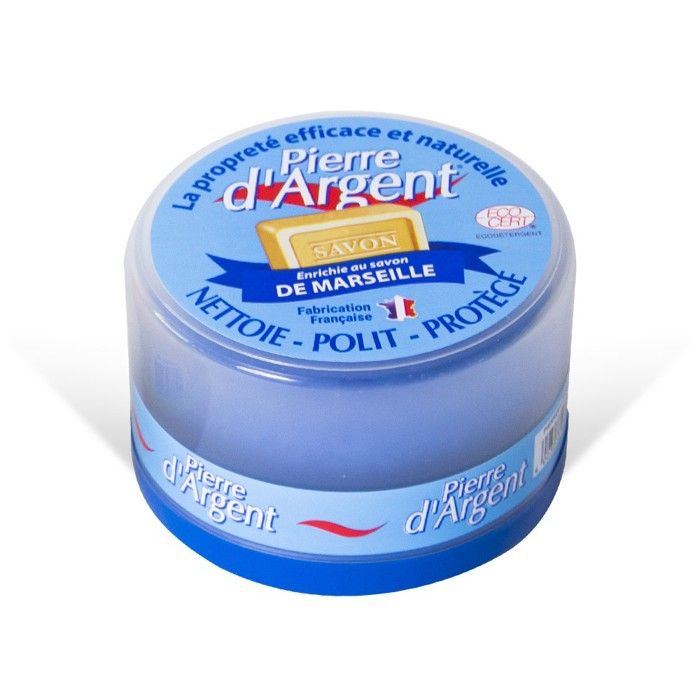 Pierre d'Argent enrichie au savon de Marseille 200 g certifiée ECOCERT