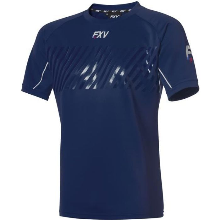FXV MAILLOT DE RUGBY ENTRAINEMENT ACTION ENFANT MARINE
