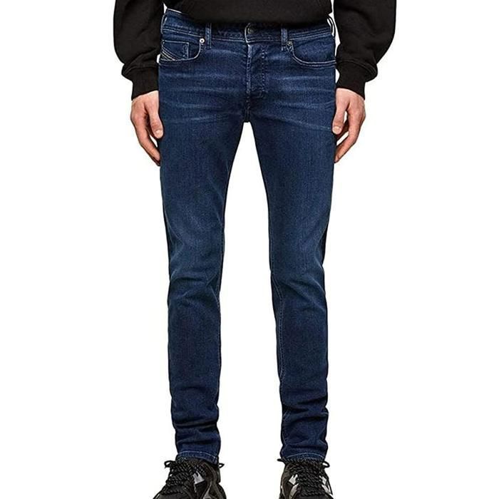 DIESEL - Jean Skinny - bleu foncé - 32/32 - Bleu - Jeans