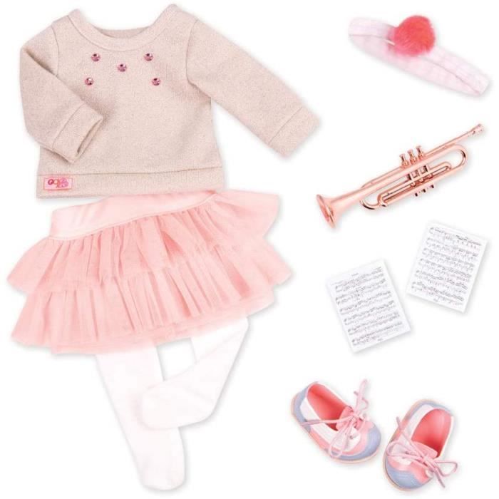 Tenue Deluxe Jupe et trompette Our generation