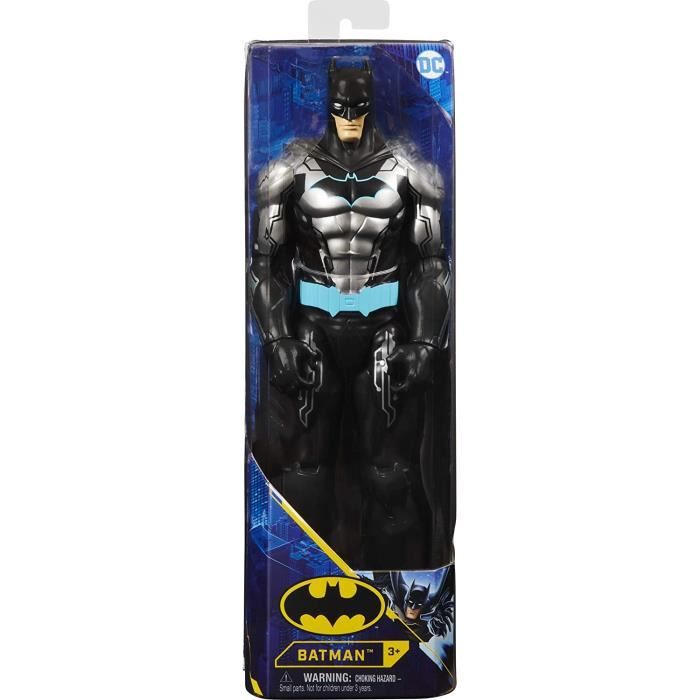 DC COMICS BATMAN - FIGURINE 30 CM BATMAN TECH - 6060346 - figurine articulée - Univers héros Jeu Jouet Enfant 3 et +