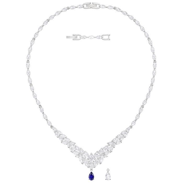 Sautoir - Collier - Collier Swarovski Louison Large - Matière:Plaqué