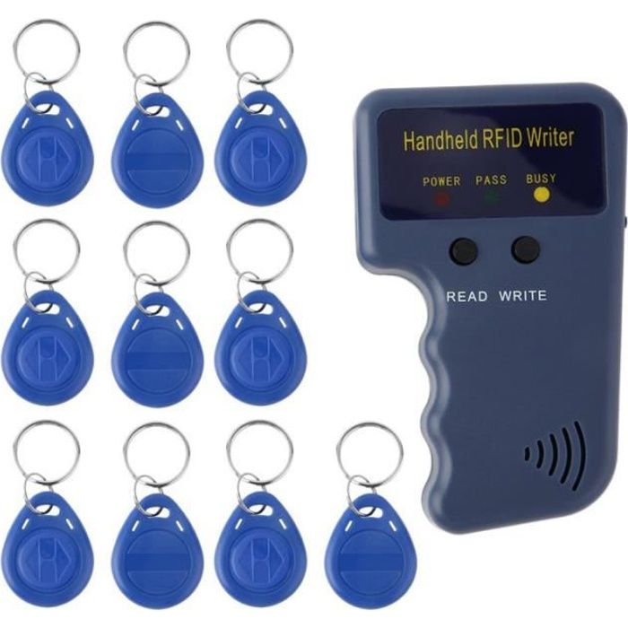 1 ensemble de lecteurs duplicateur portable de haute qualité copieur graveur pour bureau d'écriture BADGE - CARTE