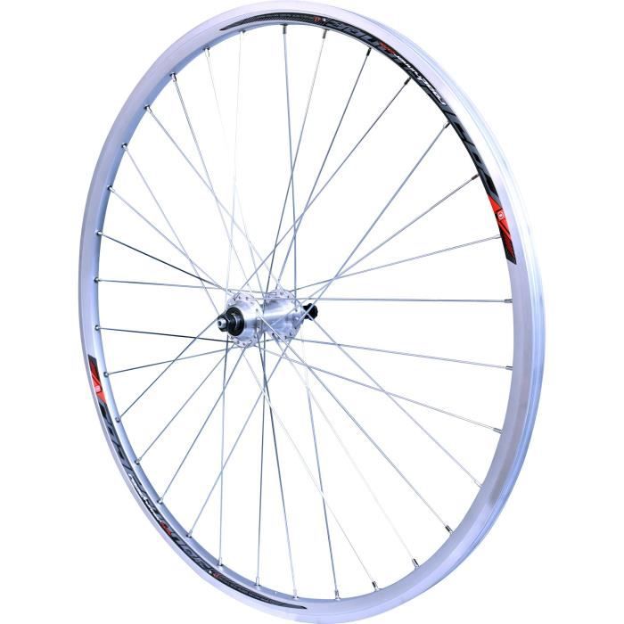 ROUE ARRIÈRE MACH1 ROAD RUNNER 700C Argent - MICHE MAGNUM RL 5/6/7