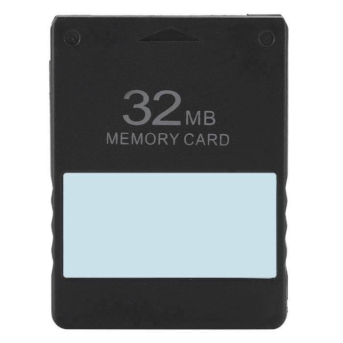 VINGVO Carte mémoire de jeu 8M / 16M / 32M / 64M Free MCboot FMCB Carte mémoire programme de protection des données du jeu pour