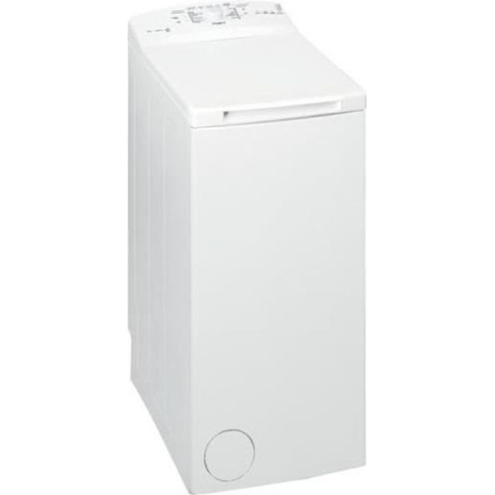 whirlpool - lave-linge top 40cm 6kg 1200t D blanc - tdlr6230lfr/n
