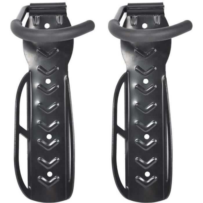 RY15351-Support mural vélo -Crochet de rangement vertical -porte vélo maison, magasin ou garage - Yaheetech 2pcs