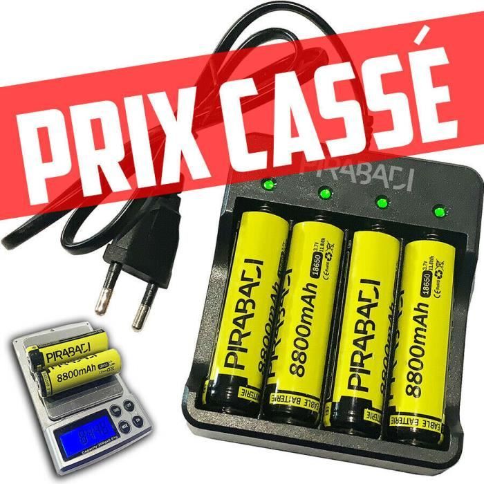 Li-ion Akku 18650 4000mAh, 3,6-3,7V geschützt, Pluspol erhöht, 69,2x18