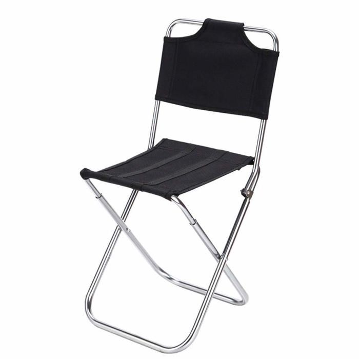 Mini siège de camping pliable et léger peut supporter jusquà 150 kg matériau en alliage daluminium conçu pour les sports