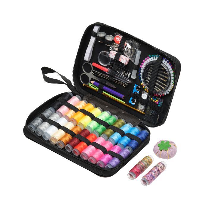 Kit De Couture Enfant JOYVOVO – 7 Projets En Feutre : Sacs, Porte-clés, Pendentif – Aiguilles Plastique Sécurisées – Dès 5 Ans – Cadeau Créatif