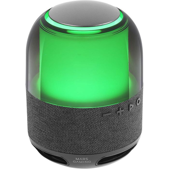 Enceinte Bluetooth Portable - Mars Gaming - MS-FLOW - 15W DeepBass - RGB Orbilight 360° - Bluetooth 5.3