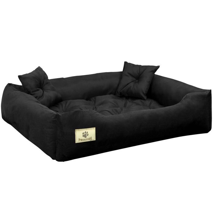 Meilleurs prix pour Lit Pour Chien EDANTI Impermeable 130x105 Noir