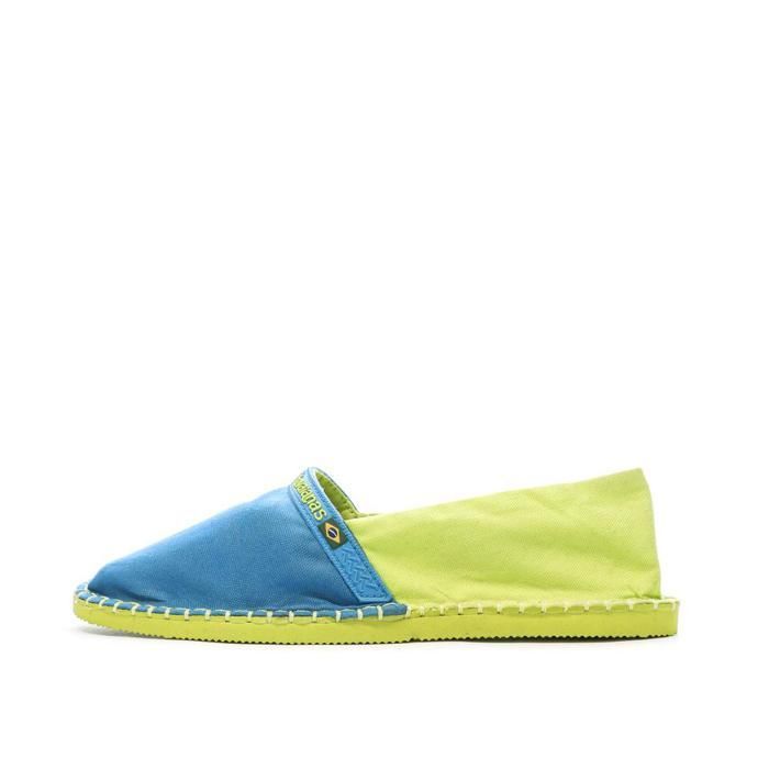 Havaianas Espadrilles Verte/Bleu Femme Havaianas Origine