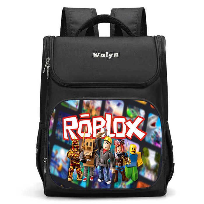 Sac à Dos Roblox Pour Enfants - 14 Pouces, Imprimé 3D, Imperméable, Idéal Maternelle Et école (garçons 3-8 Ans)
