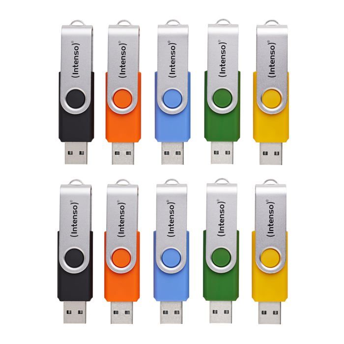 Intenso Basic Line lecteur USB flash USB Type A 2.0 Jaune - vue 4