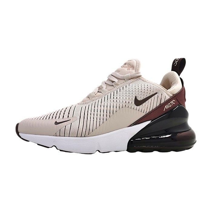 Femmes Nike Chaussure de sport Air Max 270 Textile Lacets Plat - Rose 601