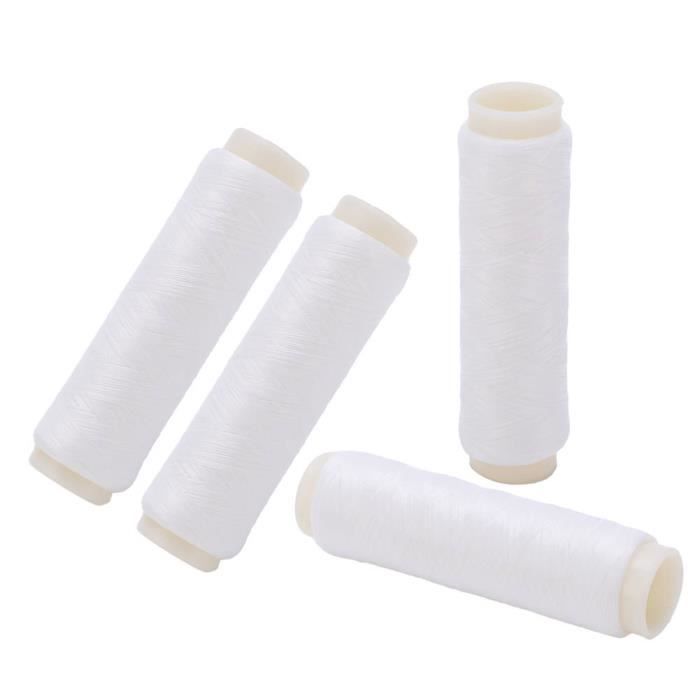 Ligne De Pêche Nylon 0.15mm – 200m, Lot De 4 Bobines, Haute élasticité, Pour Pêche Mer