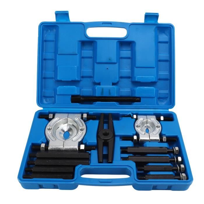 Ashata kit d'outils de retrait de roulements Lot de 12 extracteurs de roulements 5 tonnes 4,5 MT Capacité Type de barre Oxyde noir