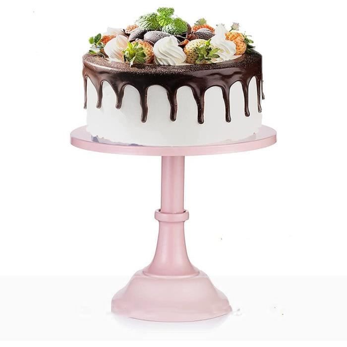 Presentoir A Gateau De 25 4cm Plaque De Presentation De Bonbons En Patisserie De Petit Gateau Pour Fete D Anniversaire Pour M 5 Cdiscount Maison