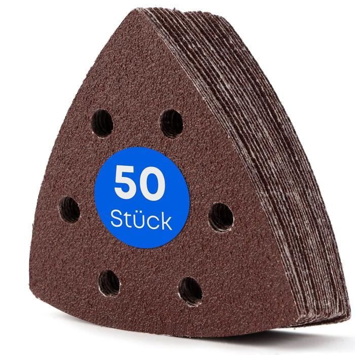 Accessoire Ponceuse Goodway Goodway Lot De 50 Triangles De Meulage