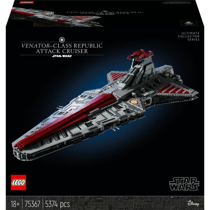 LEGO® Star Wars™ 75367 Le croiseur dassaut de classe Venator de la République