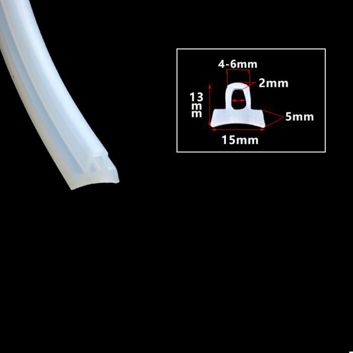 Joint Silicone Haute Température Uxcell 39x6mm (Ø6mm) - étanchéité