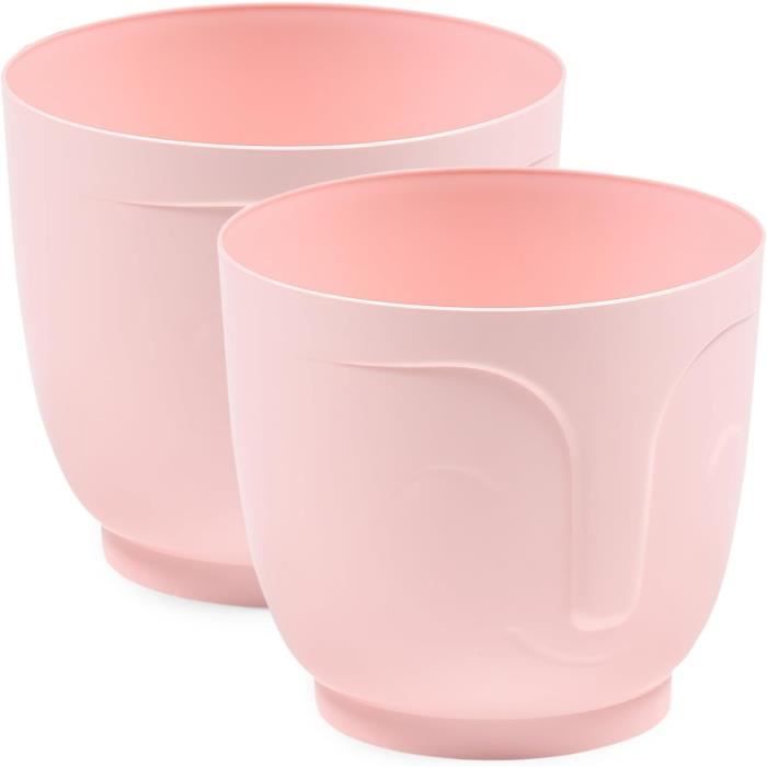 Pot De Fleur En Plastique 12cm - Léger Et Résistant - Pour Semis, Boutures Et Plantes D'Intérieur