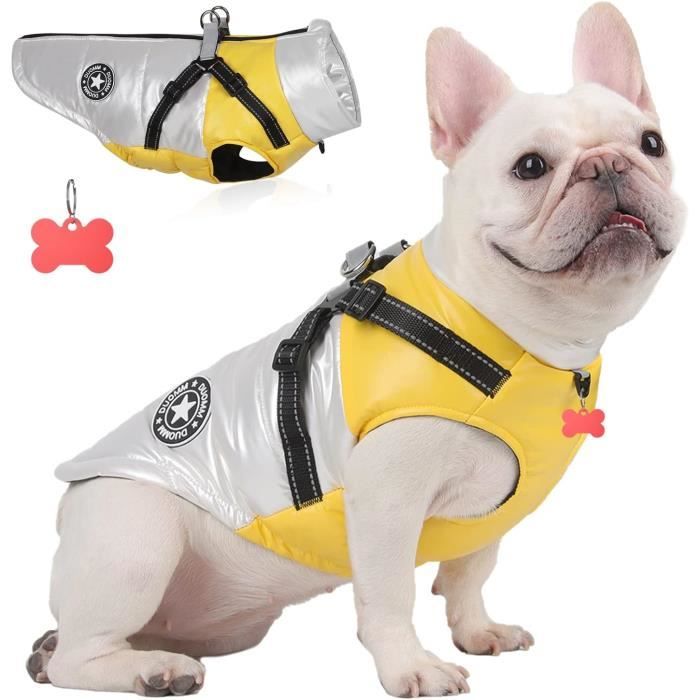 Pull Chien En Polaire Avec Nœud Papillon – Vêtement D’hiver Pour Petit Chien – Chaud Et élégant – Tailles S à XL – Parfait Pour Noël Ou Occasions Spéciales