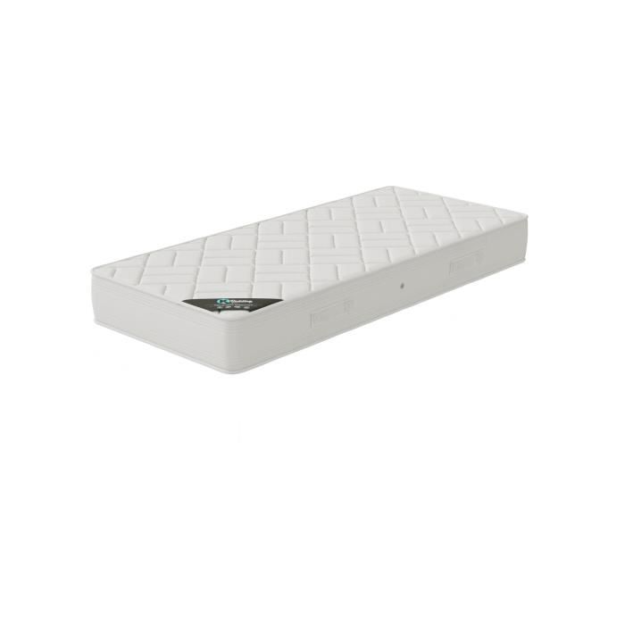 DEKO DREAM Matelas 90 x 190 - Mousse - 14 cm - 5 zones - Ferme - HAHTUVA