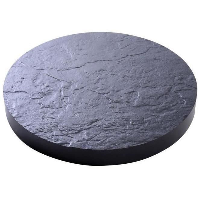 Support à roulette - EDA PLASTIQUE - Ø40cm - Polypropylène - Gris - Universel