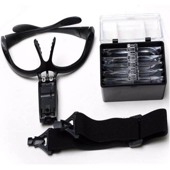 Loupe Pour Lunettes D'horlogerie - Grossissement 6,6x Ou 11x - WatchExpert - Neuf Avec étiquettes