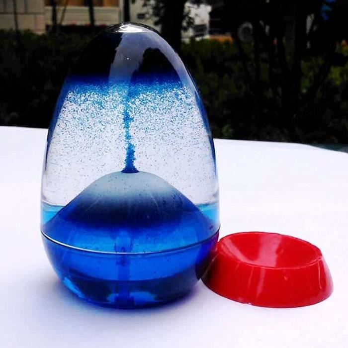 Minuteur Sensoriel Liquide Bleu - Anti-Stress Pour Autisme, TDAH Et Anxiété