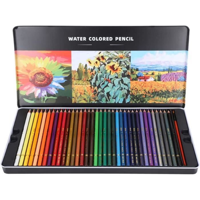 Art Vibrant WaterColor Pencils 72 Couleurs 72 Couleurs Crayons de