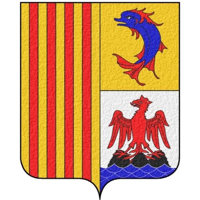 Autocollant sticker voiture blason provence paca