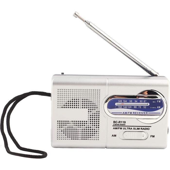 Radio Portable Am Fm, Mini Radio Avec Haut-Parleur, Antenne ...