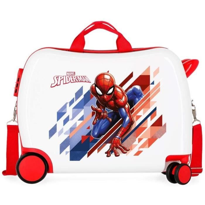 Valises et sacs de voyage Valise Enfant porteur, 2 roues  multidirectionnelles Spiderman Geo 72136