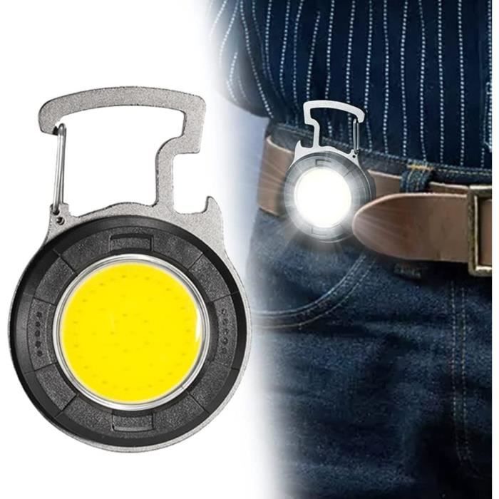 Mini lampe de poche porte-clés étanche 1200 lm, lampe de