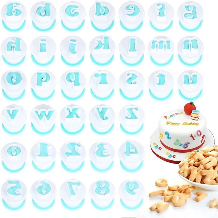 ShengHai Lot De 26 Emporte-pièces En Forme De Lettres De L'alphabet (A