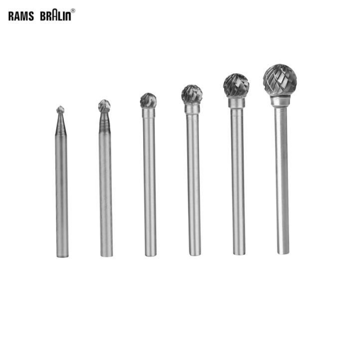 Fraise à Arrondir Pour Défonceuse - Ø6.35mm - Carbure De Tungstène - Pour Bois Et Dérivés