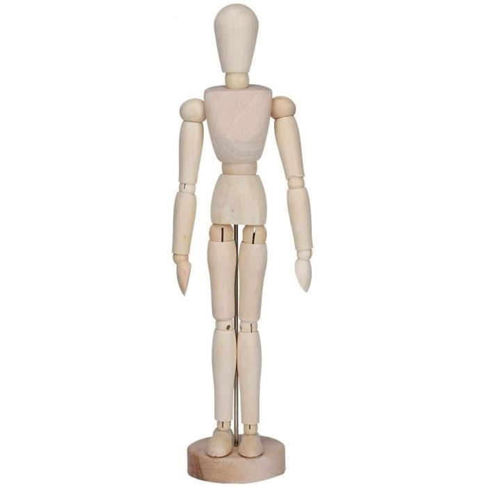 Mannequin en Bois, Artiste en Bois Dessin Mannequin articulé Mannequin