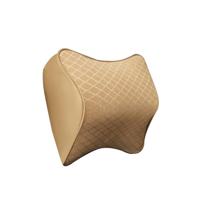 Appuie-tête Brun - Appui Tête De Voiture En Mousse à Mémoire De Forme, Oreiller Lombaire - 13