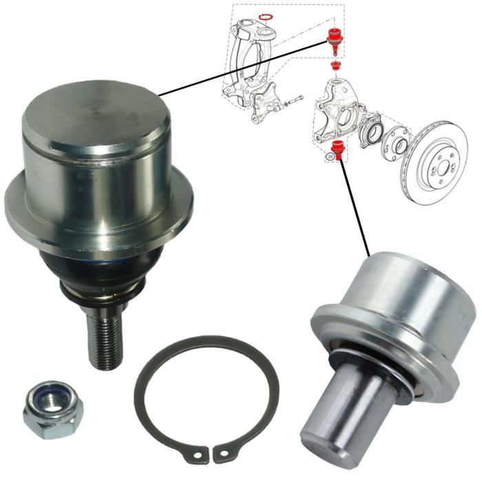 Rotule de direction supérieure Peugeot J7 J9 la pièce
