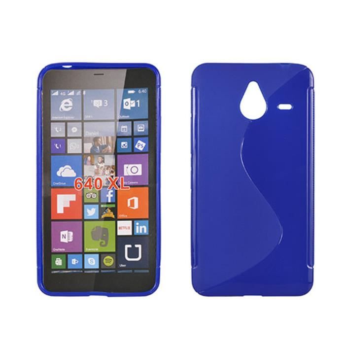 Coque Souple En Silicone Pour Nokia Lumia 640 XL - Noire - Générique - Neuf