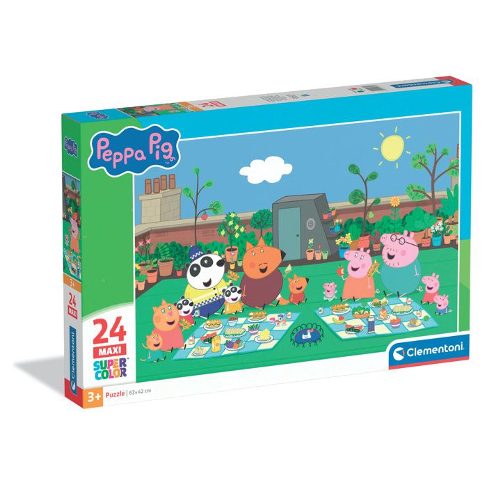 Puzzle 24 pièces Maxi : Peppa Pig Clementoni Puzzles - vue 3