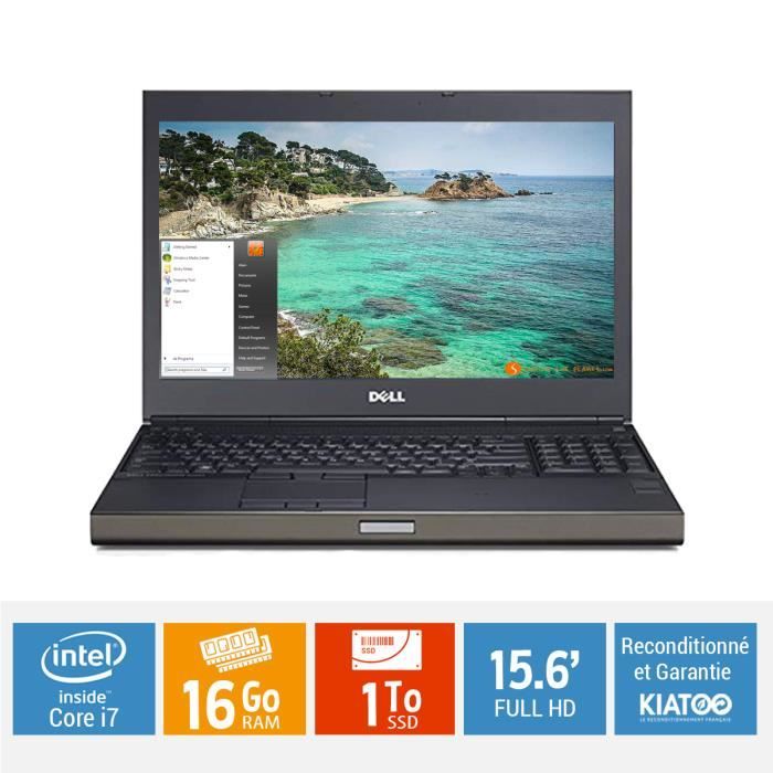 Top achat PC Portable Ordinateur portable 15 POUCES DELL PRECISION M4800 core i7 16 go ram 1 TO disque dur SSD FULL HD pas cher Top achat PC Portable Ordinateur portable 15 POUCES DELL PRECISION M4800 core i7 16 go ram 1 TO disque dur SSD FULL HD pas cher