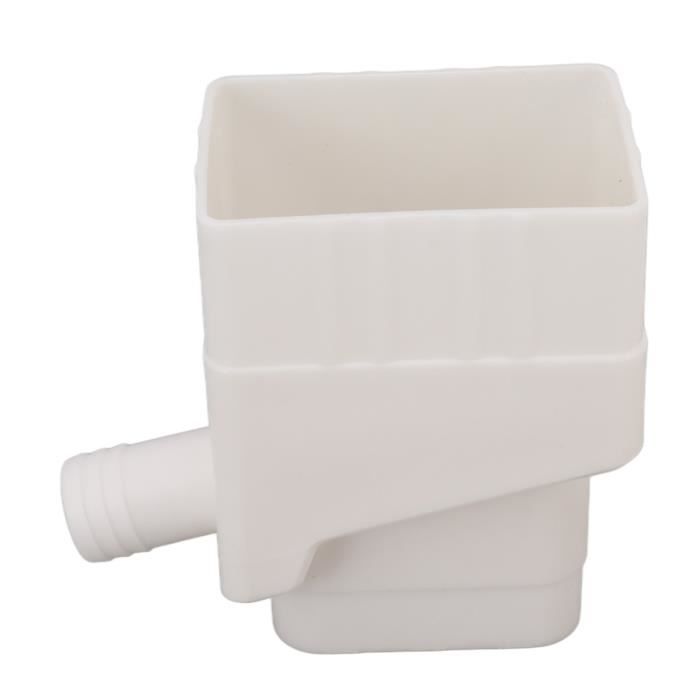 Dérivation De Gouttière Blanche - Kit Récupération Eau De Pluie, 2" X 3" | Système De Collecte Eau Pluviale