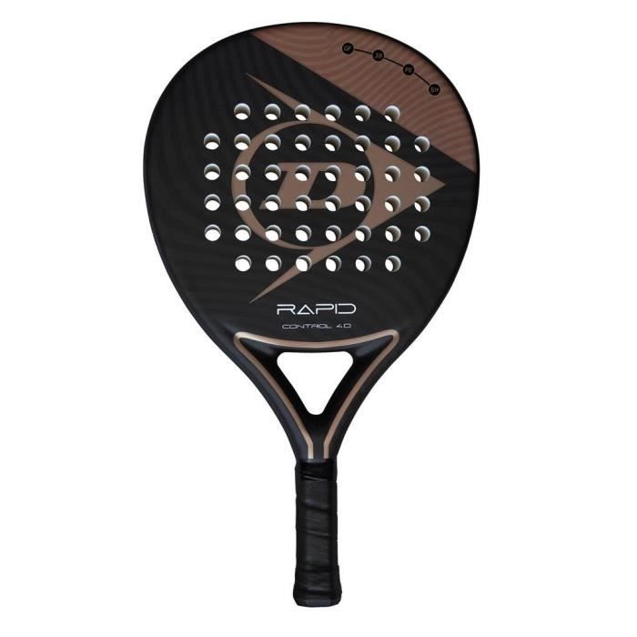 Raquette De Squash Dunlop Black Max – Boîtier Tête Légère 500 Cm² (occasion)