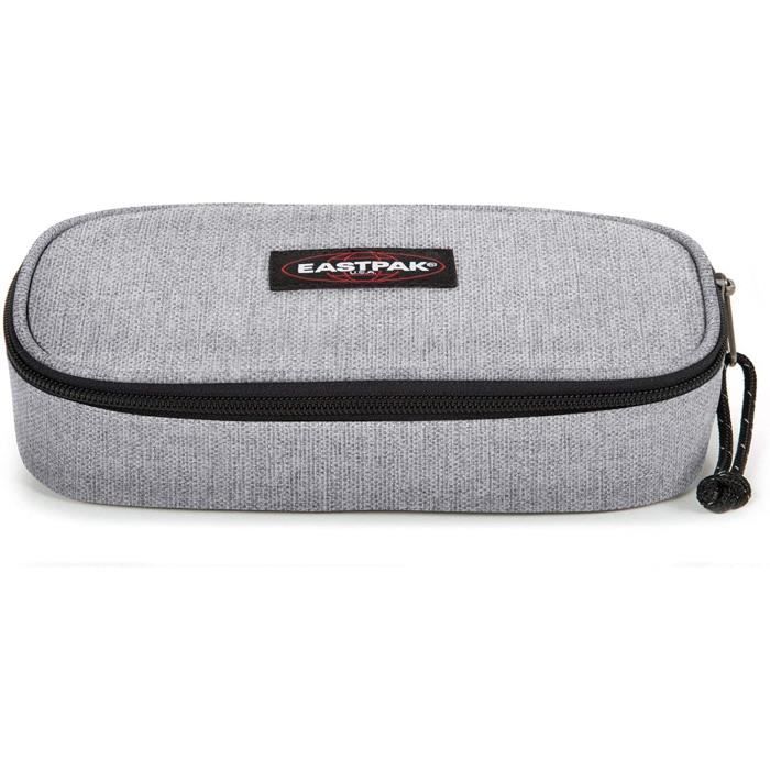 Trousse scolaire sundey grey gris clair Eastpak