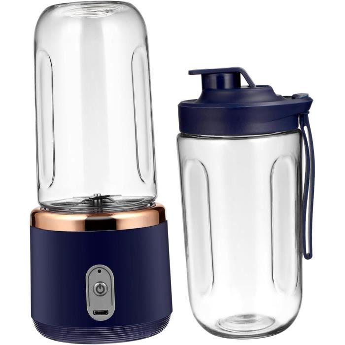 💎✨ PROMO -50% ! Presse-agrumes Sans Fil Portable – 450ml, 50W, Mélangeur Puissant & Affichage Numérique